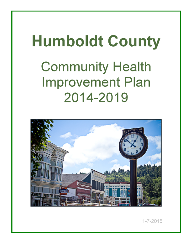 Cover of the 2014 Humboldt County CHIP